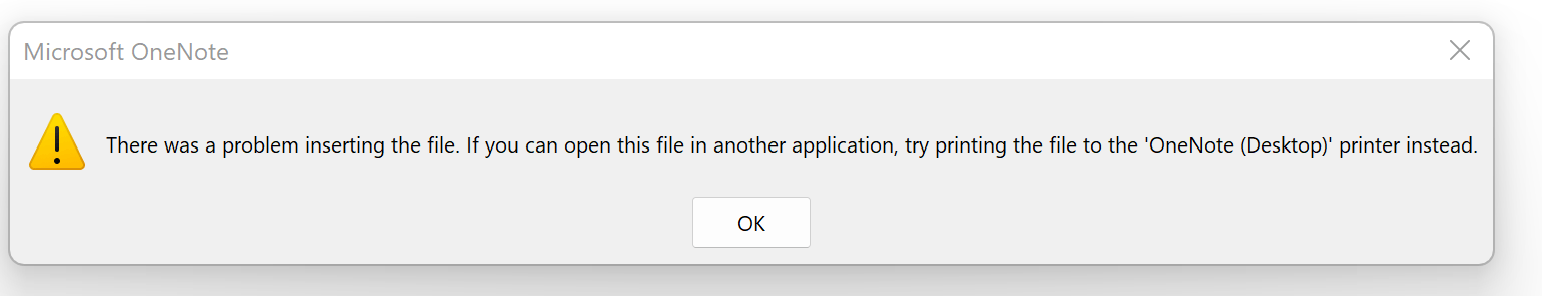 Printing to OneNote in Windows 11 - Microsoft Community