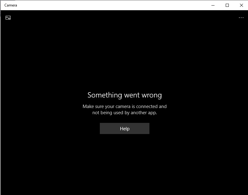 Camera App Not Working After Windows 10 Update Microsoft Community 