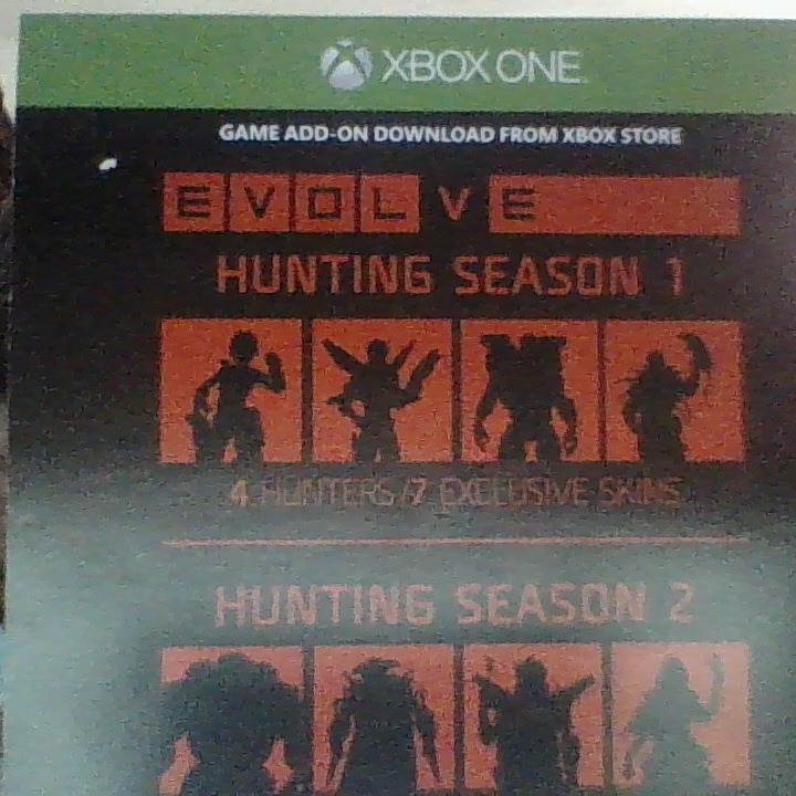 Evolve xbox one sales code