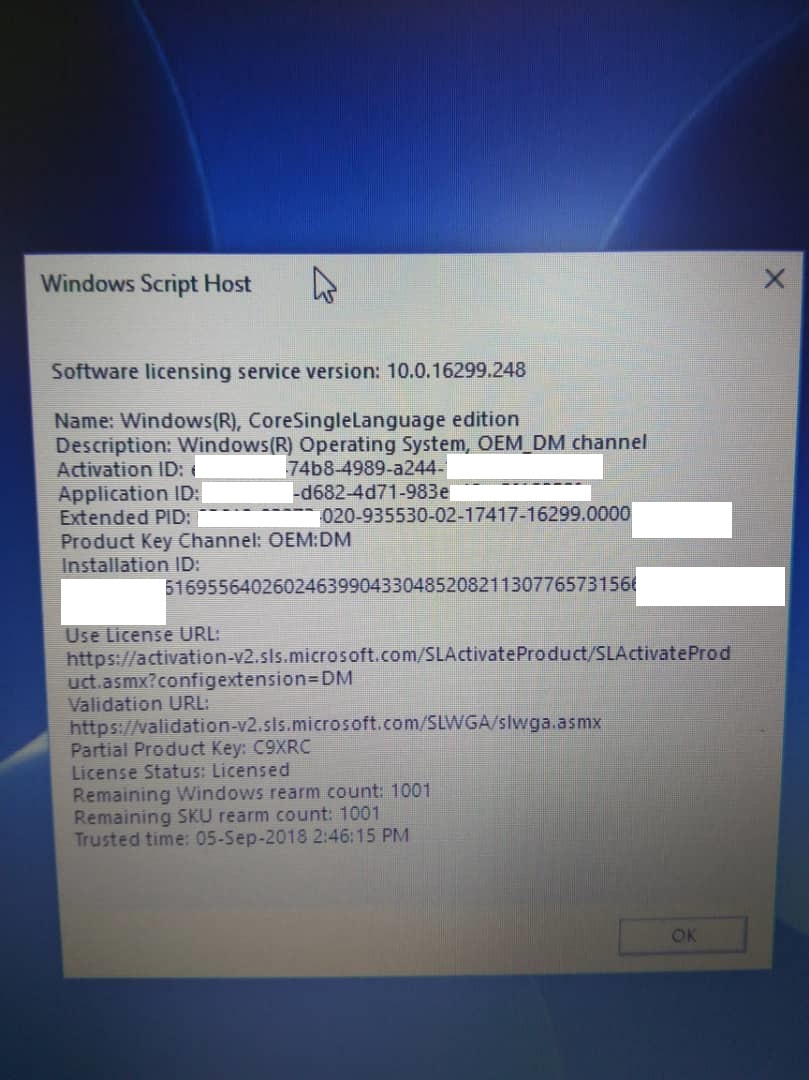 Why this windows activation key labeled with OEM but a MAK key? - Microsoft  Q&A