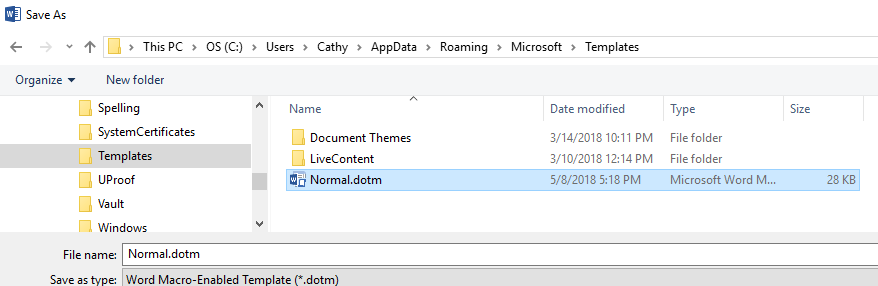 can-t-save-normal-dotm-change-microsoft-community