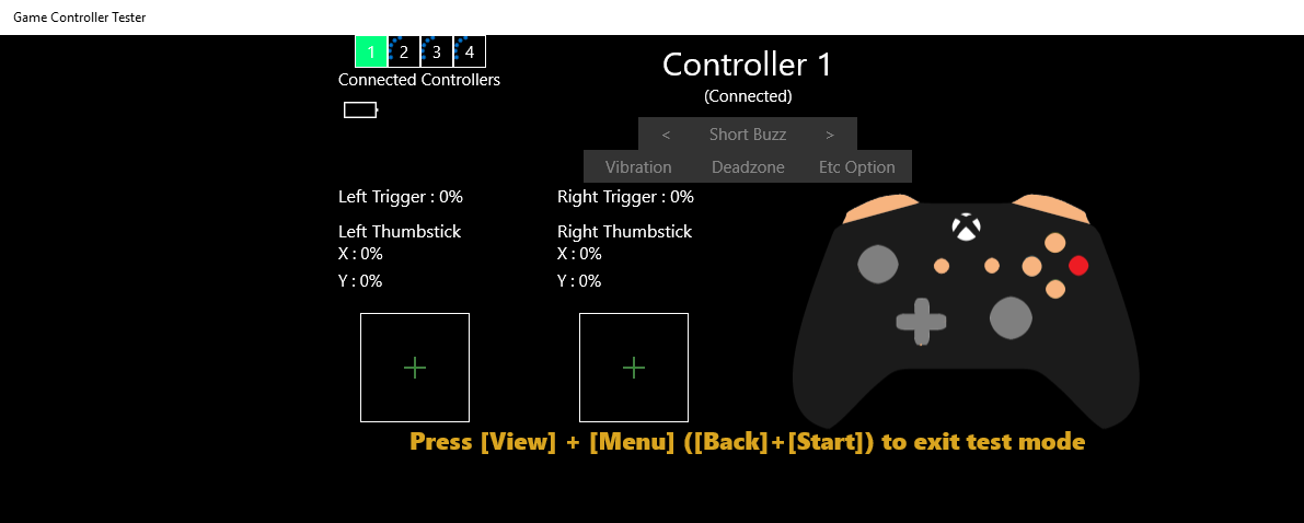what is rs in xbox controller