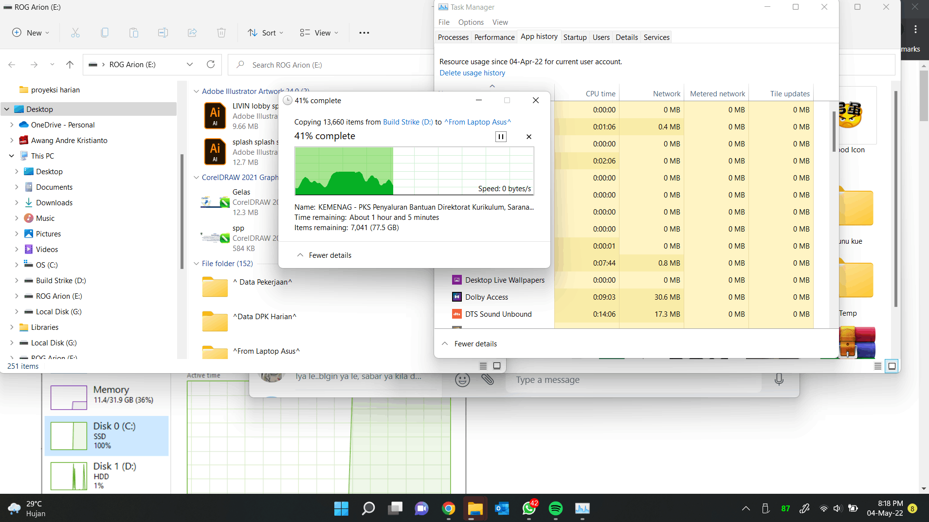 Copy windows to hot sale new ssd