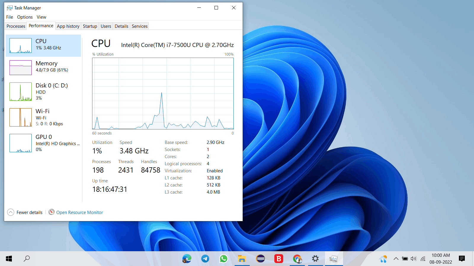 Overclocking of CPU at idle conditions. - Microsoft Community