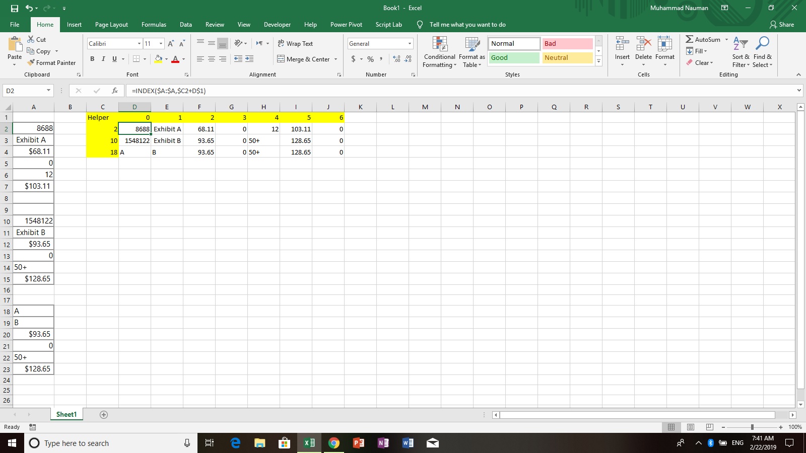 Transpose column data into new row following blank cells - Microsoft ...