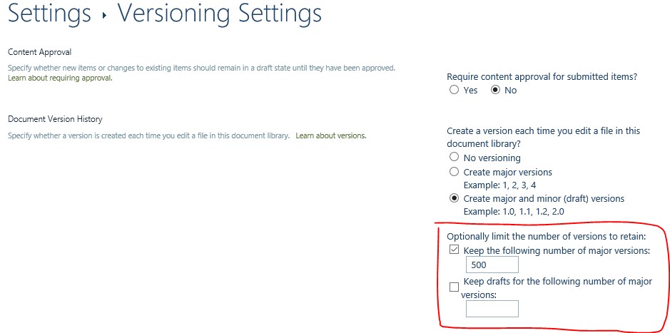 How Long Are Versions Kept In The Version History In OneDrive For ...