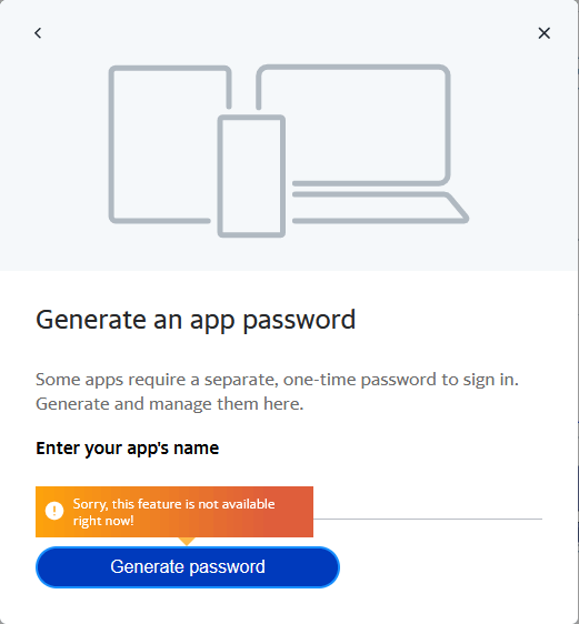 I cant access my Yahoo email account through the Samsung Email app