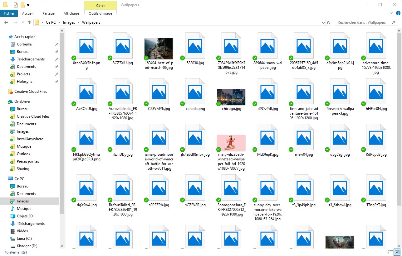 Thumbnails Not Showing For Most Pictures In Onedrive Folders