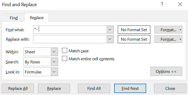 How to remove multiple words in excel cell before a special character 