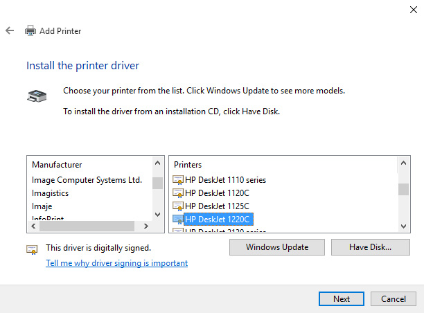 Installer Une Imprimante Hp Deskjet 1280 Sur Windows 10 Microsoft Community