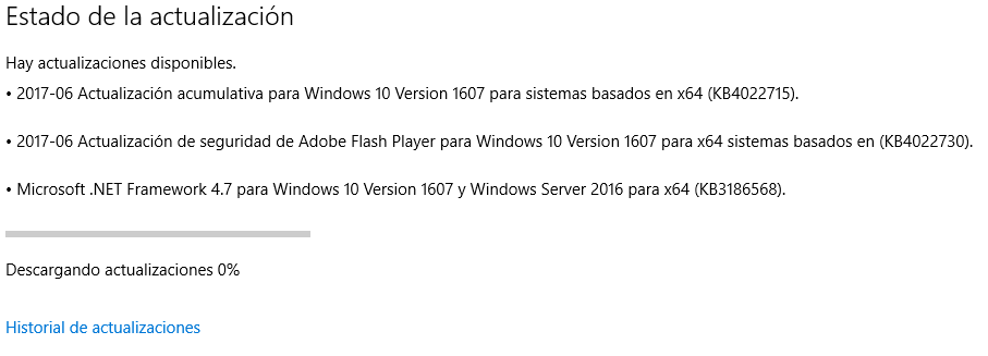 Windows 10 Actualización De Windows Se Queda En 0 Microsoft Community 7236