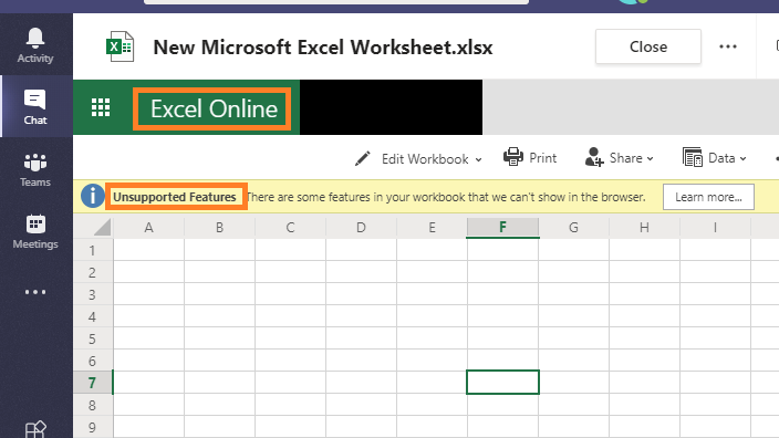 Microsoft teams excel sheet locked for editing free