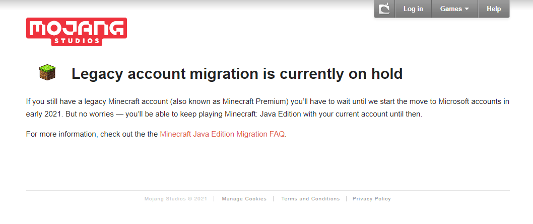 I forgot my minecraft email I used to migrate from mojang to - Microsoft  Community