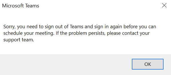 Unable To Join And Send Teams Meeting Invitation In Outlook 365 ...