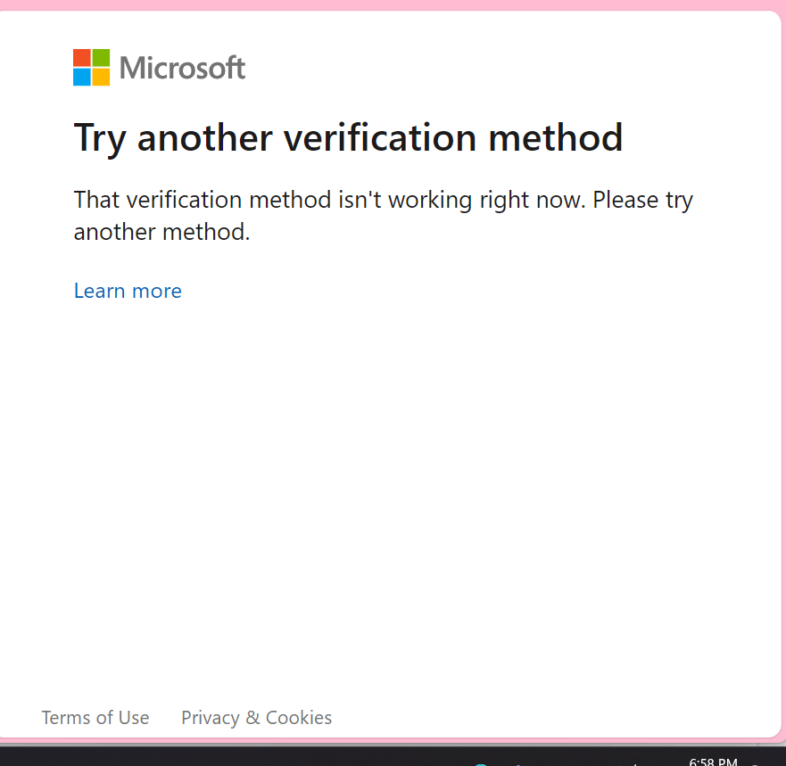 MY account is temporary blocked, how to unblock it ? - Microsoft 