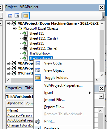 Broken Worksheet And Workbook Objects In Vba Object Browser Microsoft Munity