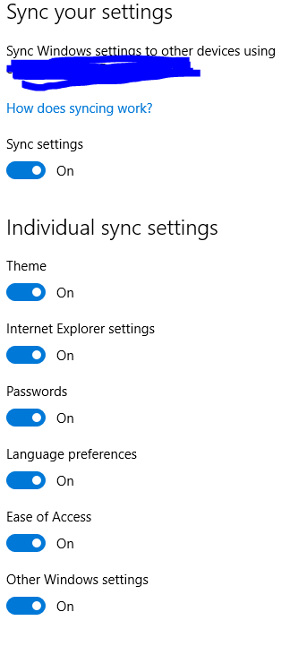 Windows Passwords Not Syncing