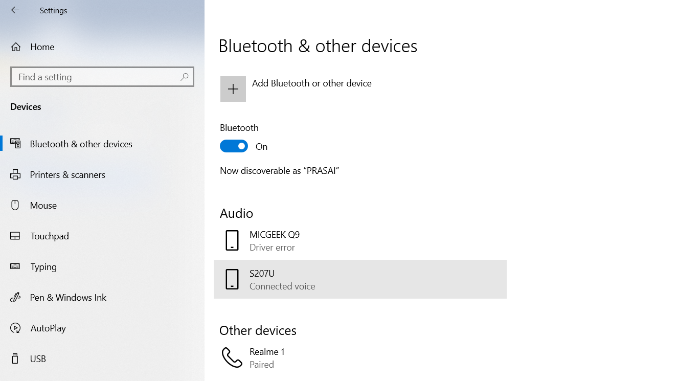 Fix for bluetooth headphones or speaker using hands-free audio when -  Microsoft Community