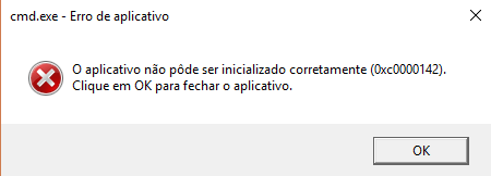 Problemas com o cmd tentando abrir um arquivo desconhecido sozinho! -  Microsoft Community