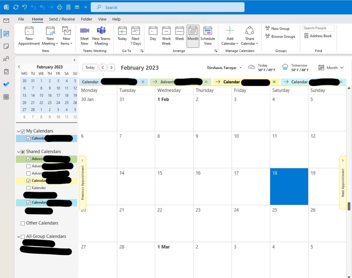 Outlook Calendar, Manage Owner   Organizer Of An Appointment 