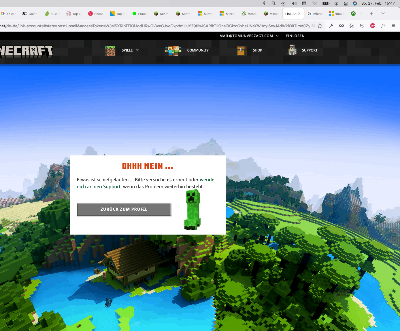 Cannot play Minecraft Java Edition after migration - Microsoft Community