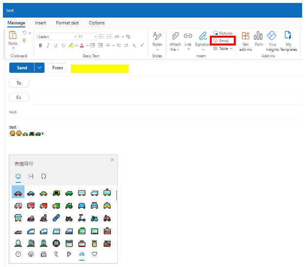 Insert Symbols New Outlook - Microsoft Community