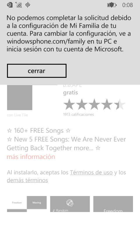 Nokia Lumia 530 No Puedo Descargar Juegos Microsoft Community