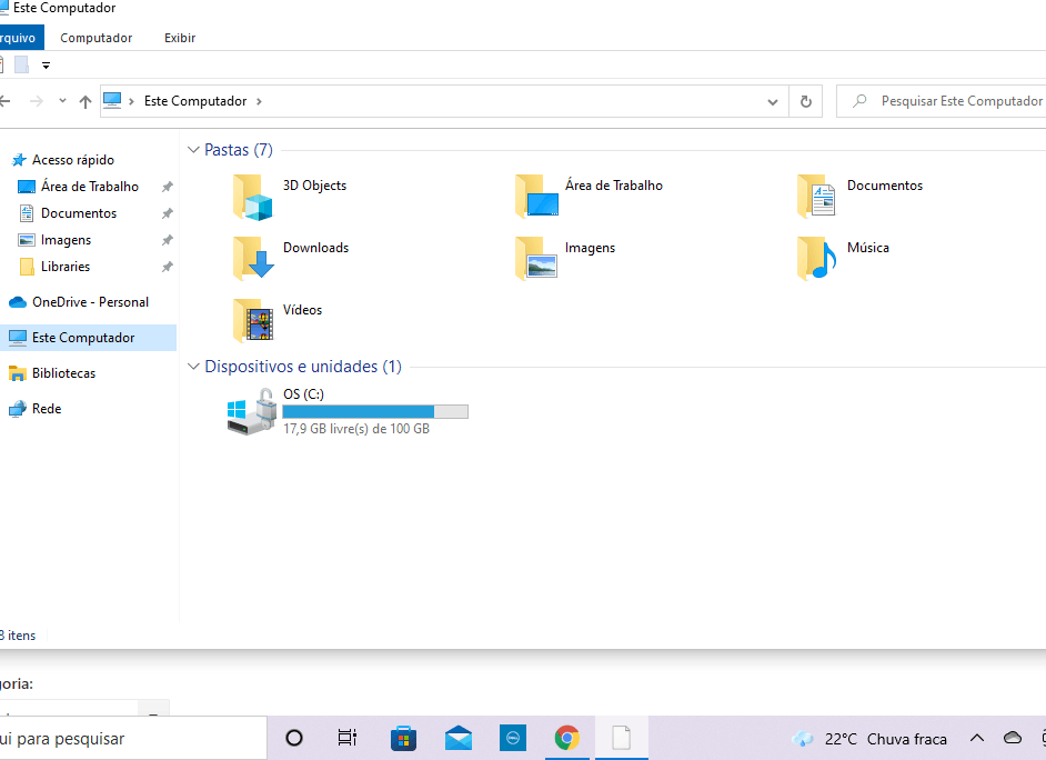 O explorador de arquivos não carrega os arquivos - Microsoft Community