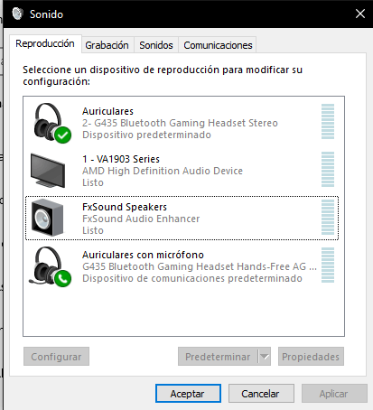 Problemas con auriculares logitech g435. Al reproducir sonidos