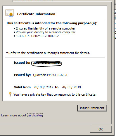 adding SSL certificate to adfs problems Microsoft Community