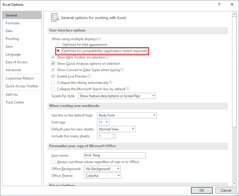 Excel shrinks table inside window - Microsoft Community