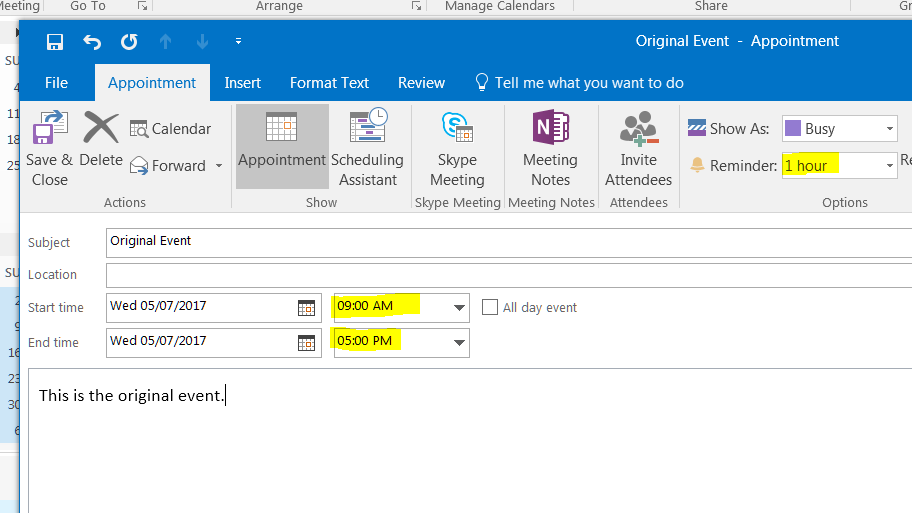 Outlook Copy / Paste does not duplicate event details - Microsoft Community