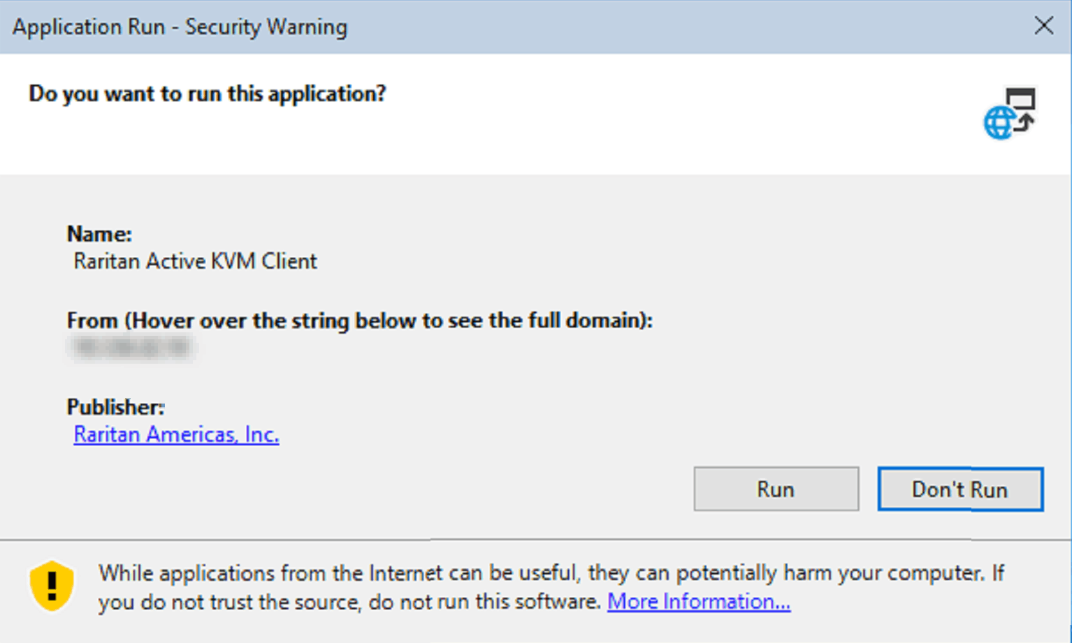 How To Disable Application Security Warning? - Microsoft Community