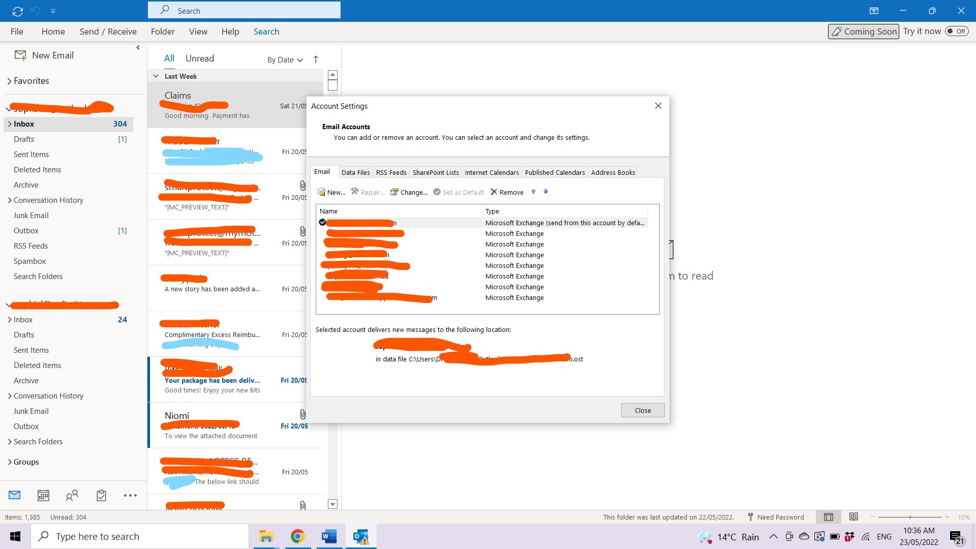 changing-password-on-outlook-app-microsoft-community