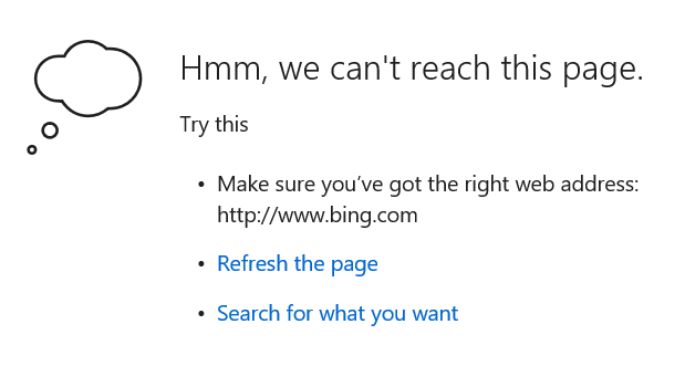 Edge is not opening windows 10