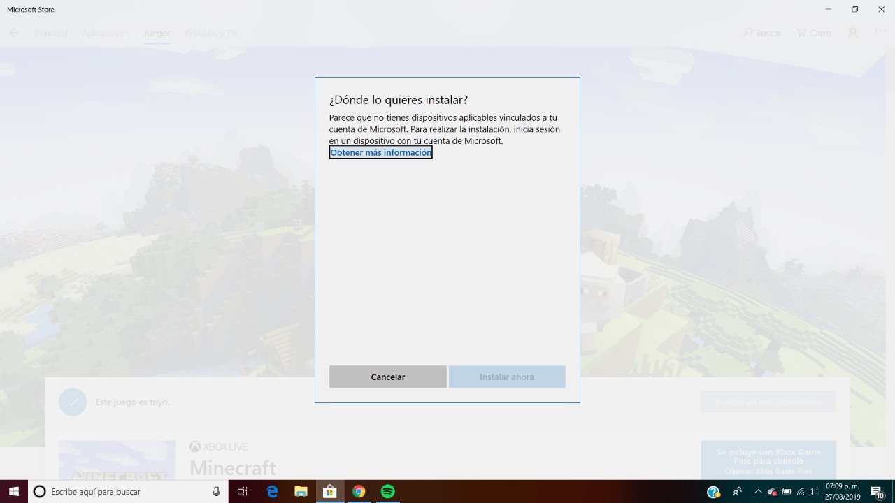 Windows 10 No Me Deja Descargar El Juego Que Compre Microsoft Community