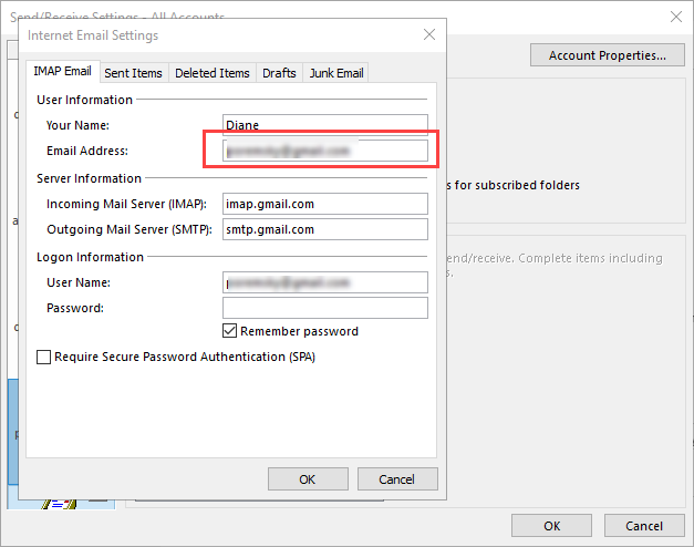 Email set-up: preferred redirect address - Microsoft Community