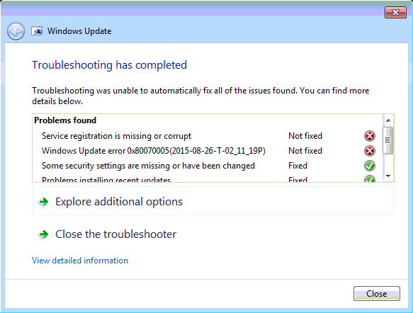 Windows 7 Checking for updates never ends! - Microsoft Community