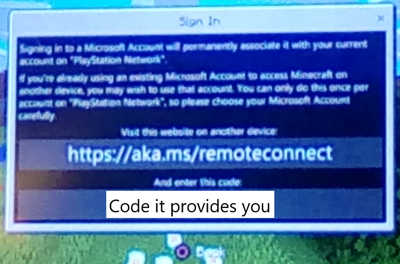Connecting your Microsoft Account to Minecraft using the Remote - Microsoft  Community