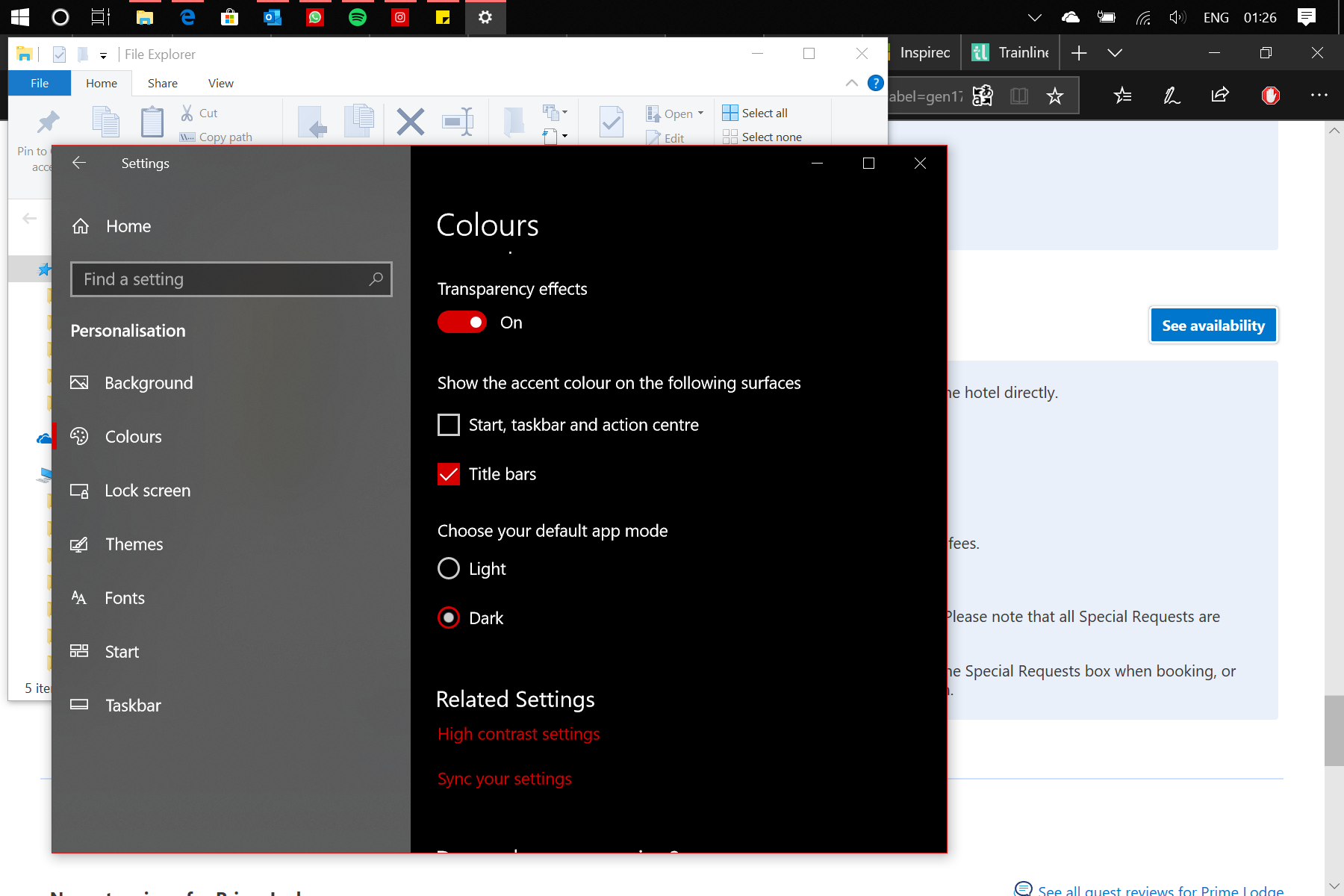 Windows 10s Dark Mode On Surface Go Microsoft Community 8879