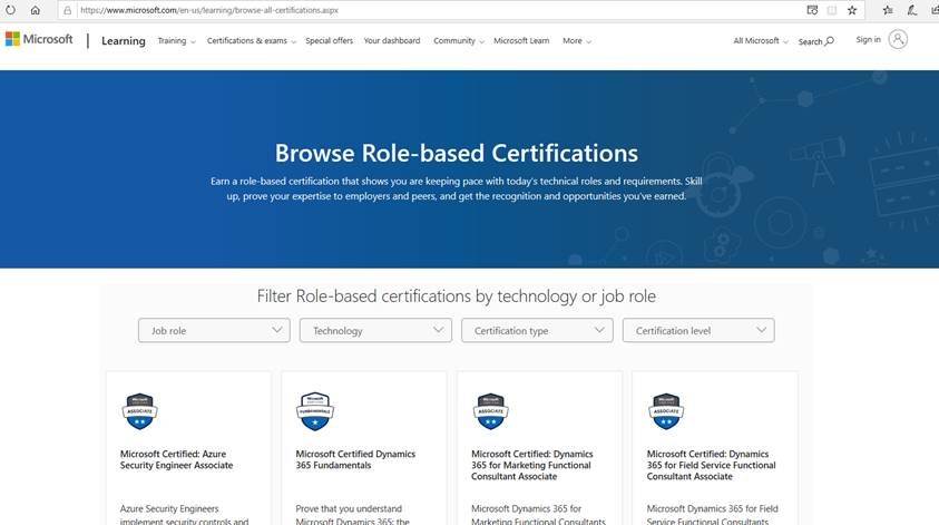 SharePoint Certification Programs - Training, Certification, And ...