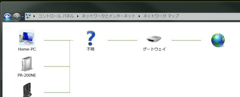 ネットワークのフルマップの表示で 不明 Microsoft コミュニティ