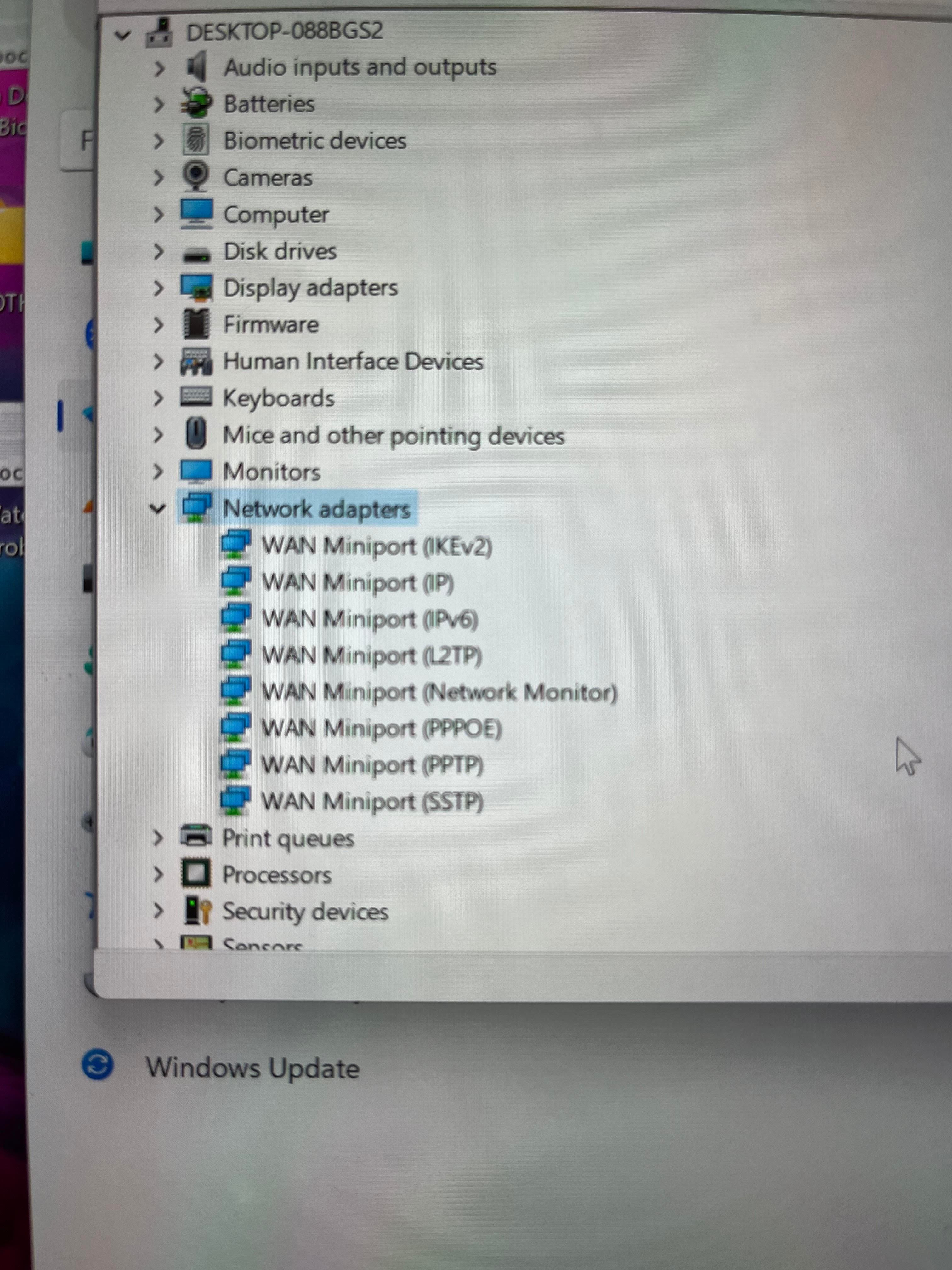 Help with surface pro 6 no network adapter available - Microsoft Community