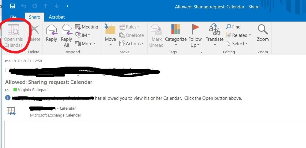 Sharing Outlook Calendar outside own organization Microsoft Community