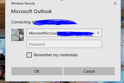 Microsoft Outlook 2016 - Keeps Prompting For A Password - Microsoft ...