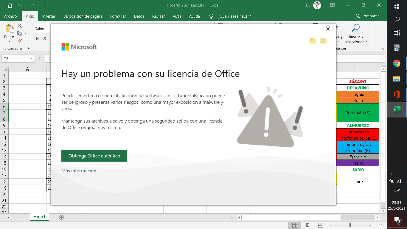 Problema de Licencia en Office - Microsoft Community
