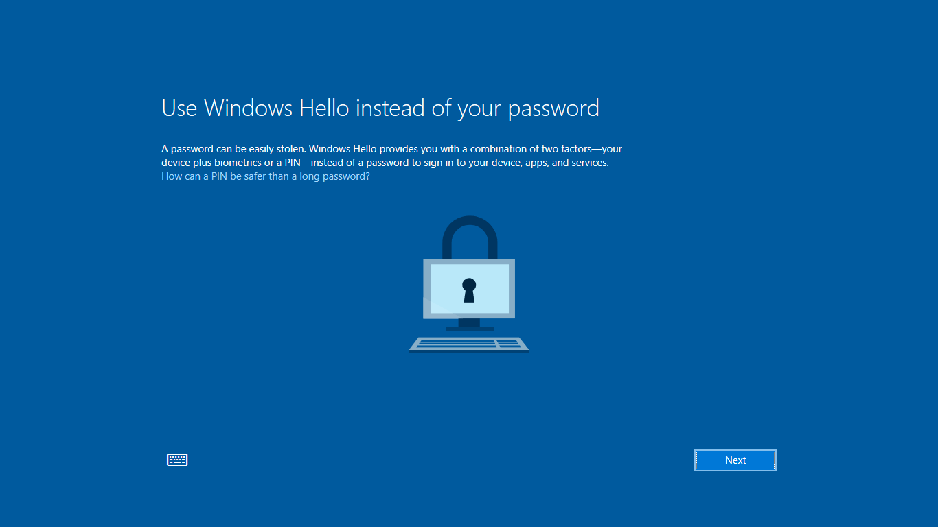 Disable "Use Windows Hello Instead Of Your Password" Message After ...