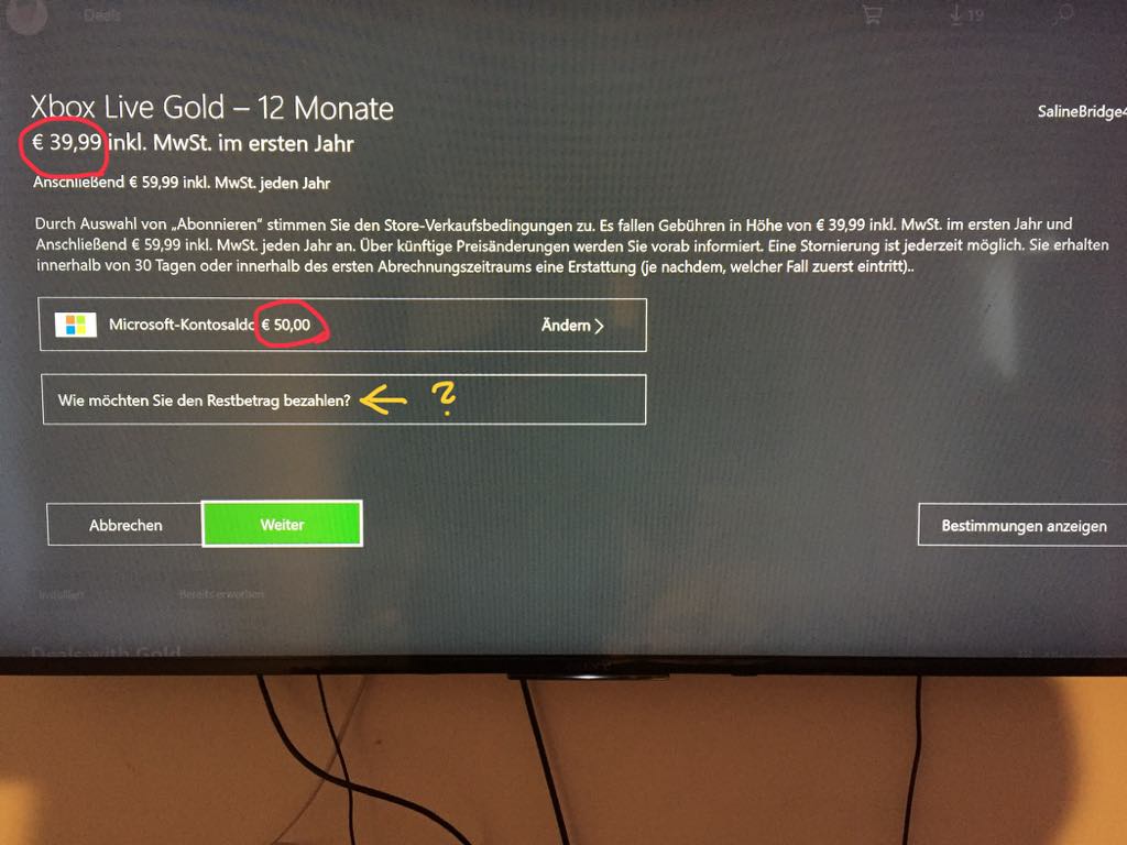 xbox live a year