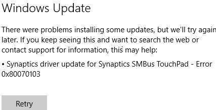 Synaptics smbus driver что это за драйвер