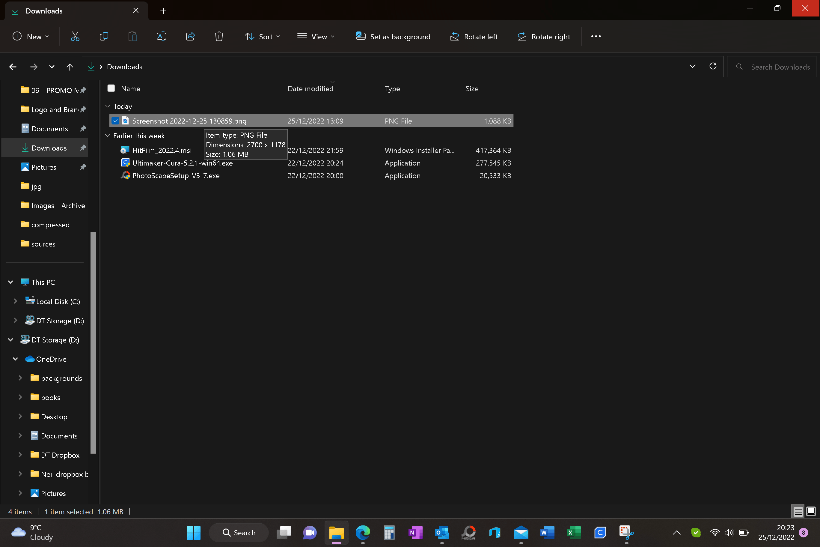 image dimensions not showing in explorer tooltip (Windows 11) quality ...